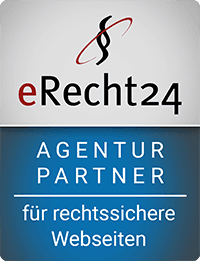 Logo unseres Partners für sichere Websites eRecht24