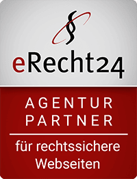 Logo unseres Partners für sichere Websites eRecht24